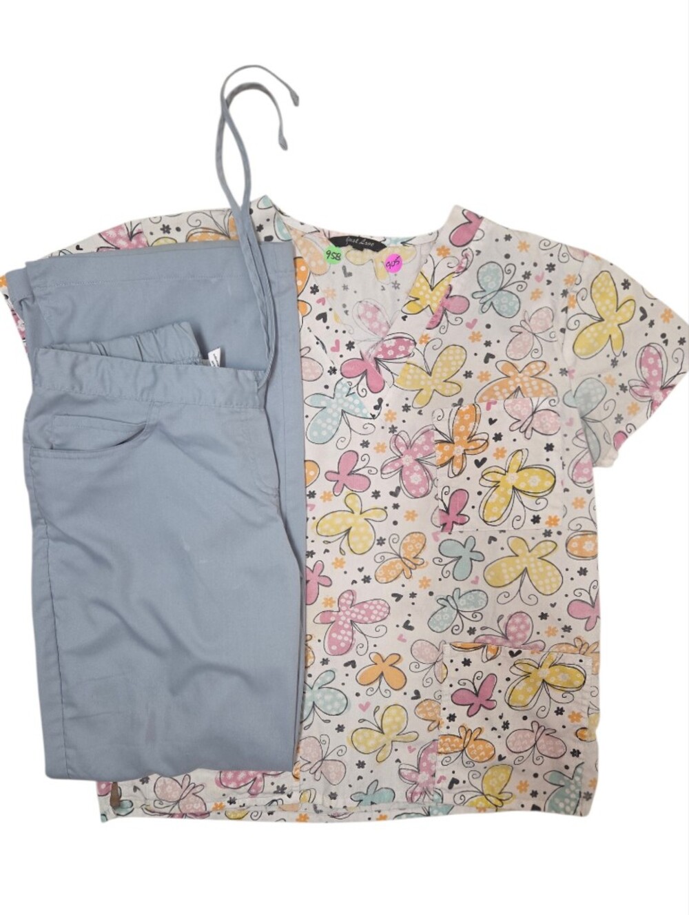 958 Butterflies Scrub Set